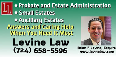 Law Levine, LLC - Estate Attorney in Sunbury PA for Probate Estate Administration including small estates and ancillary estates